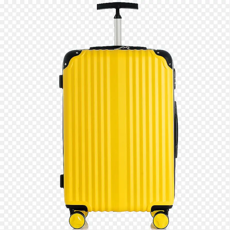 黄色行李箱