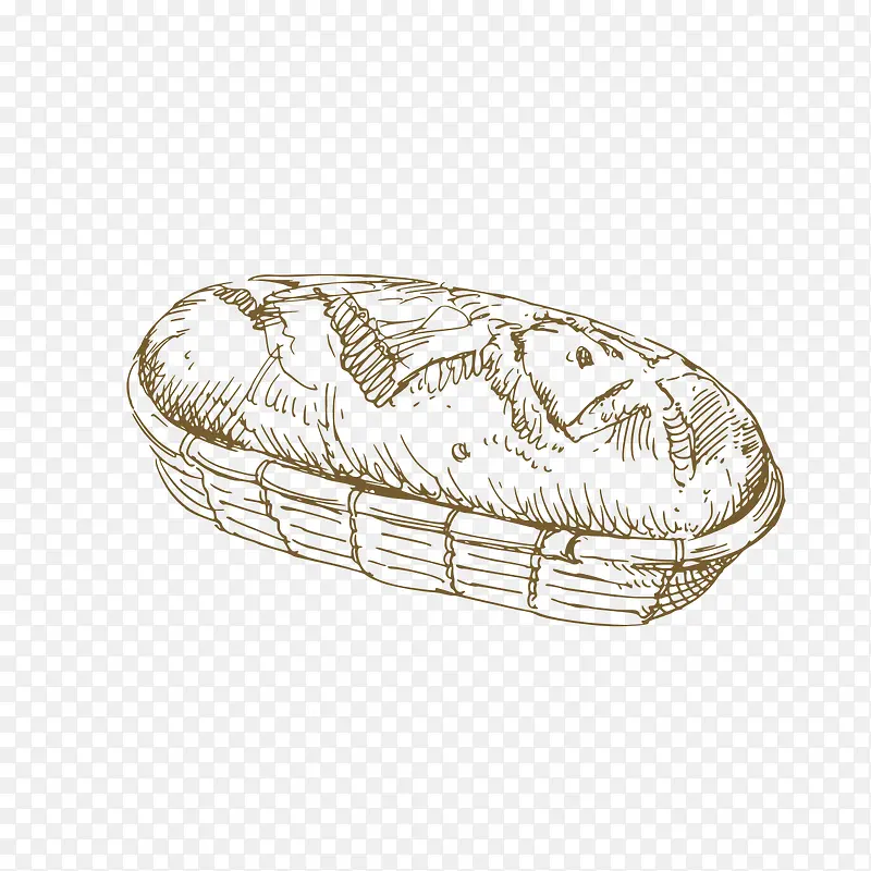 面包手绘