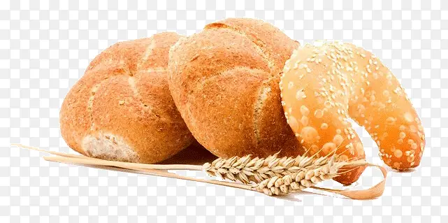 面包和牛角包
