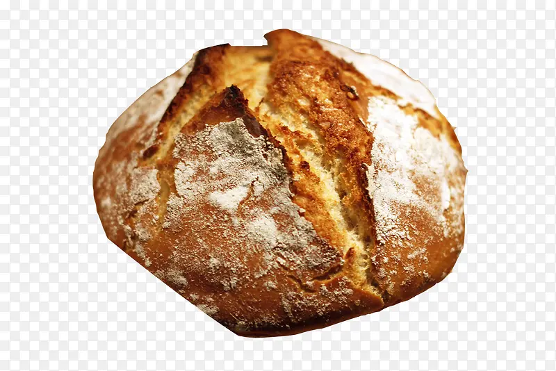 裂开的面包