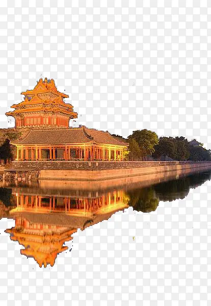 古代古典故宫角楼建筑元素PNG图片素材下载_图片编号qdxxdwez-免抠素材网