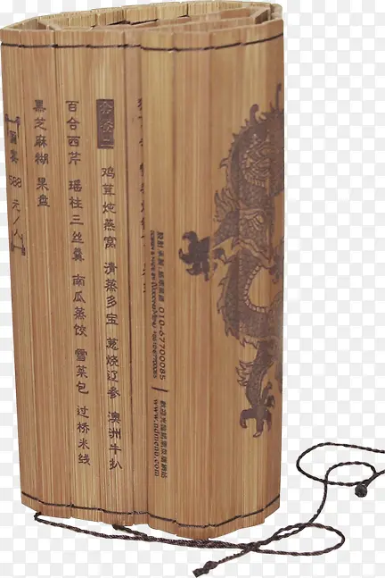 中国风设计古代竹本效果