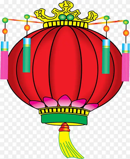 中秋节国庆手绘灯笼