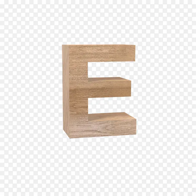 木头的E