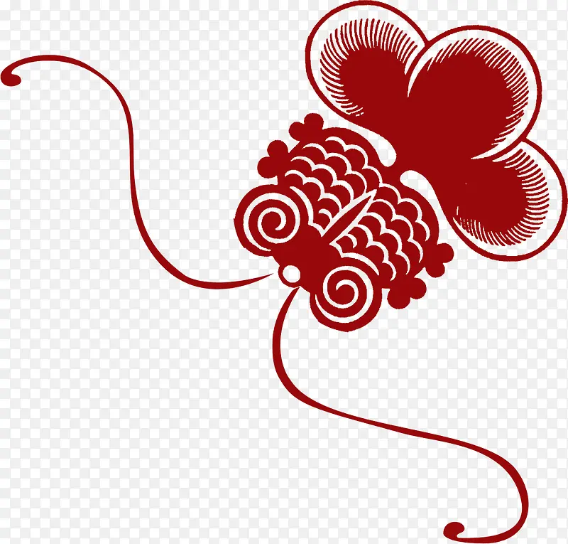 古典角花