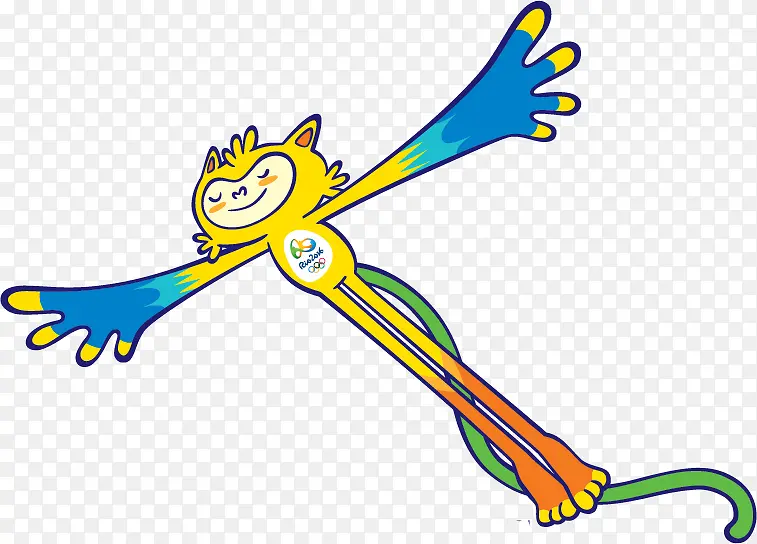 里约奥运会吉祥物翱翔