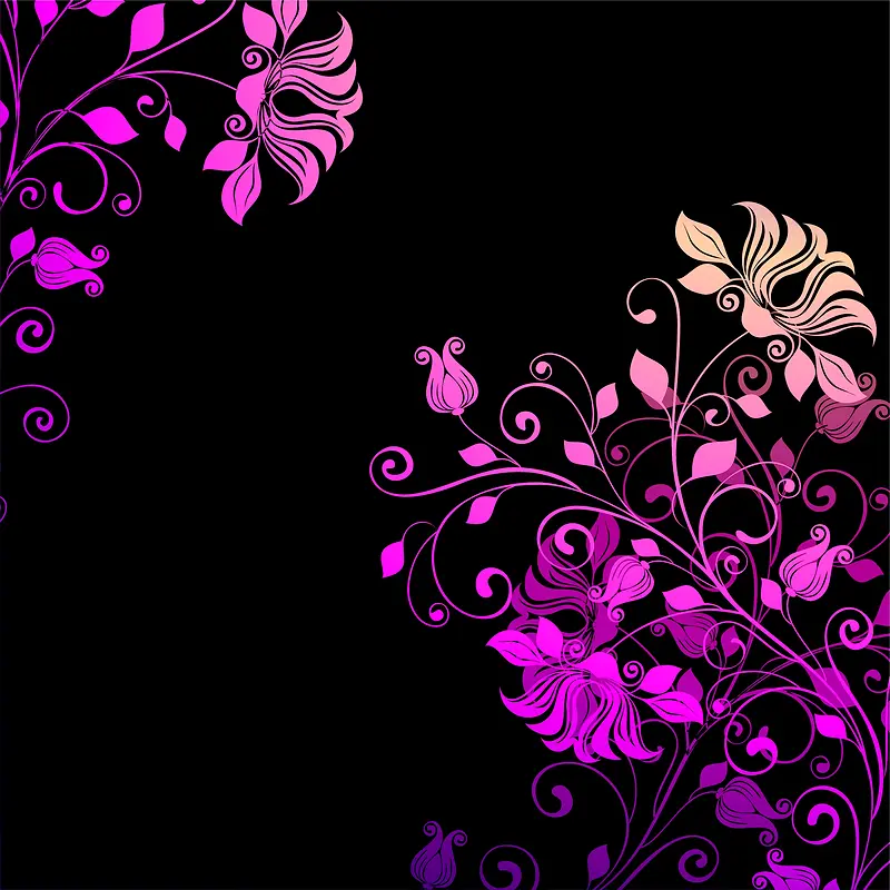 紫色植物背景