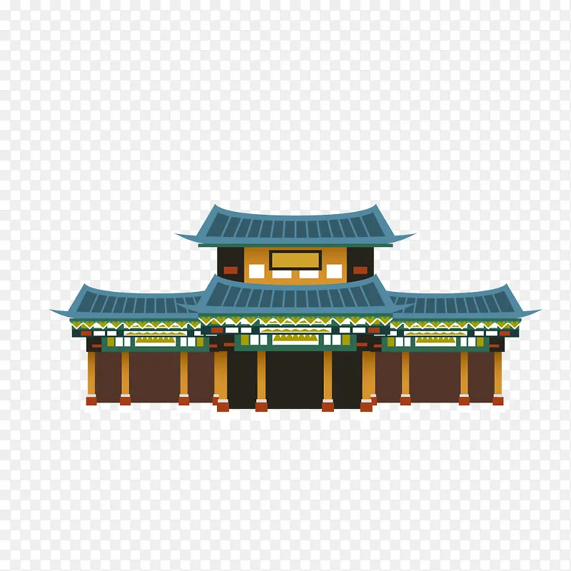 中国风建筑物PNG图片素材下载_图片编号qbbbzpgr-免抠素材网
