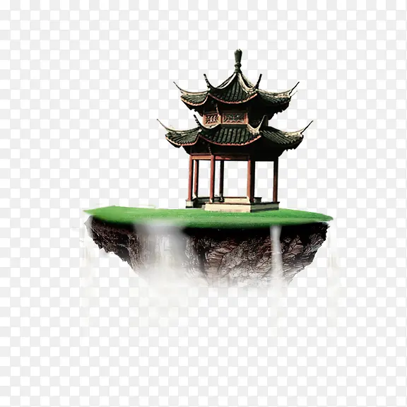 亭子流水