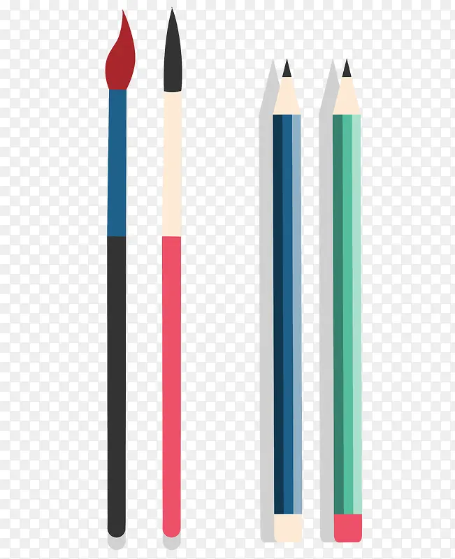 铅笔毛笔