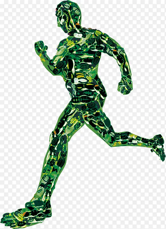 运动跑步的人素材图