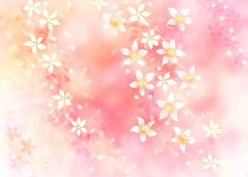 时尚花纹背景高清