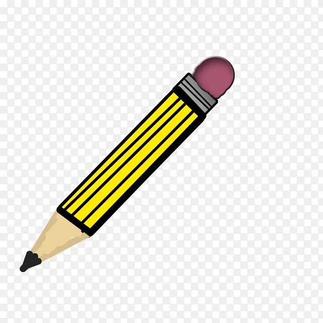 黑黄是铅笔