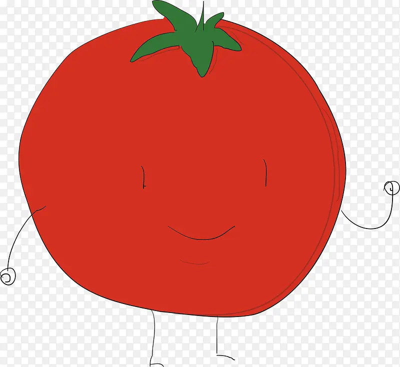 矢量图番茄