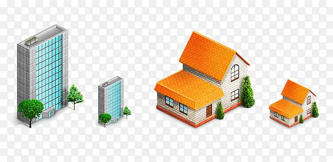 房屋建筑图标
