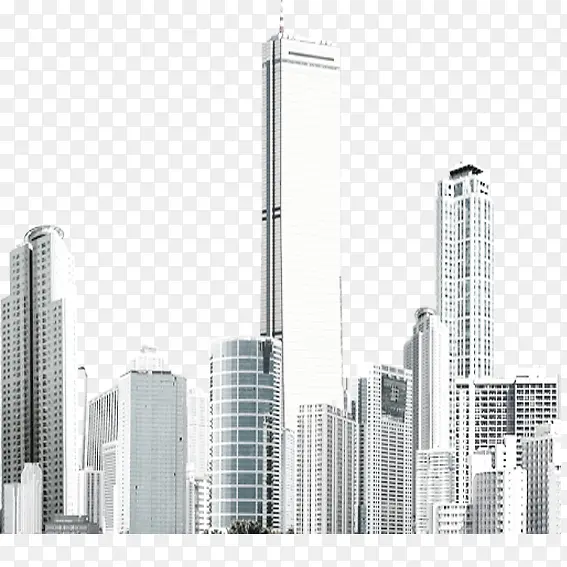 都市高楼大厦建筑免抠素材