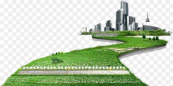 城市绿色文明创建绿色道路