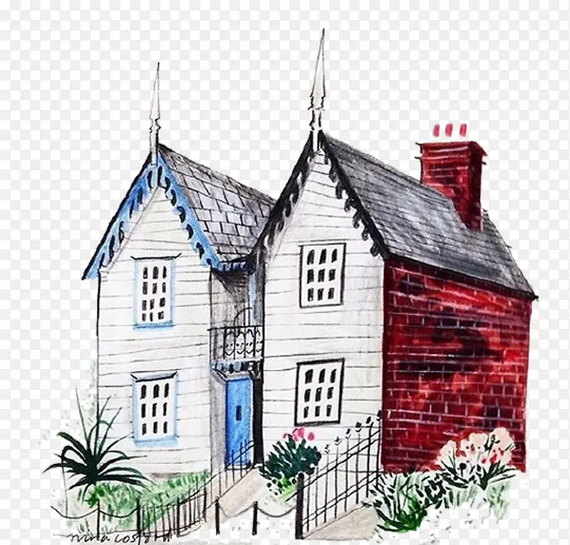 房屋插画