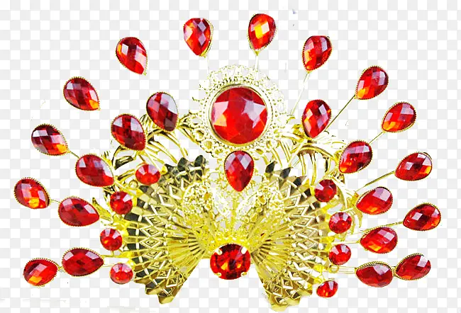 红宝石金质花冠