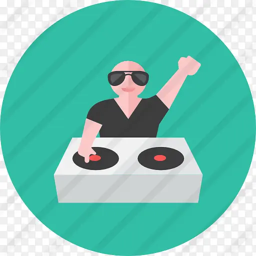 DJ 图标PNG图片素材下载_图片编号yonnejdn-免抠素材网