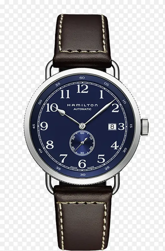 汉米尔顿腕表手表蓝色男表机械表