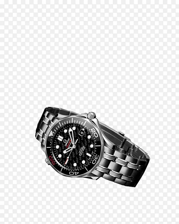 黑色质感创意合成质感男士手表