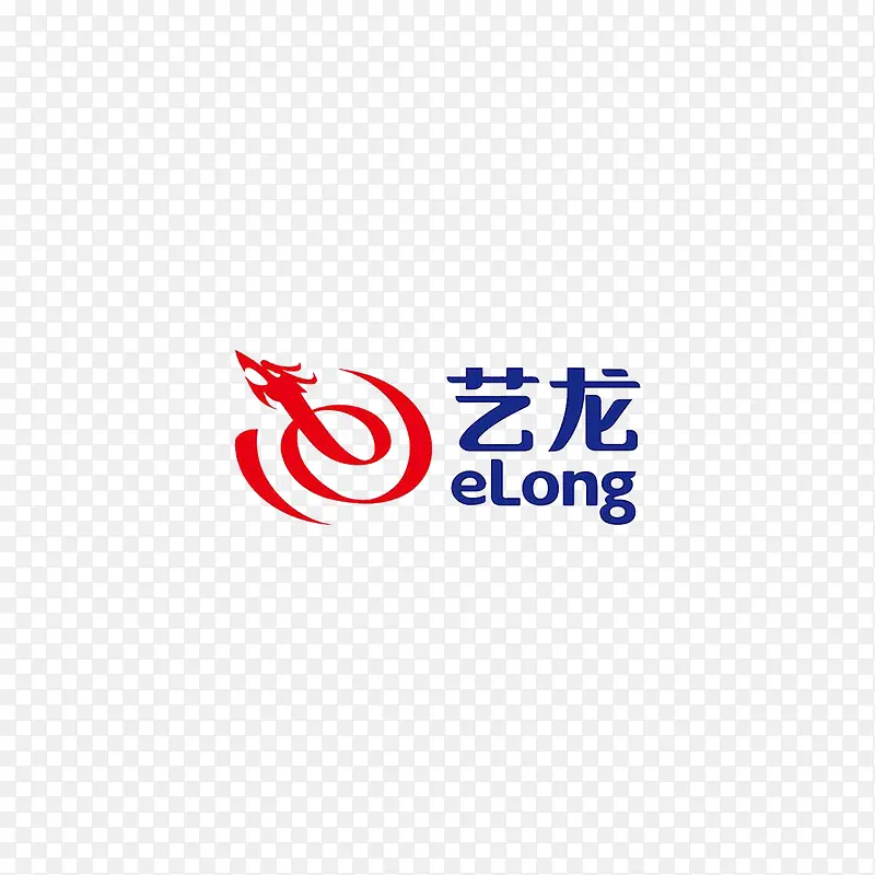 艺龙旅游标志logo