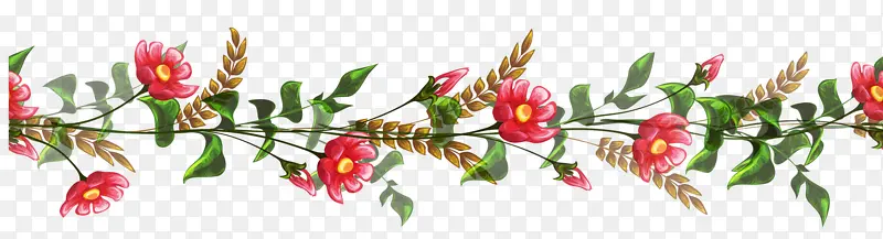 鲜花花边