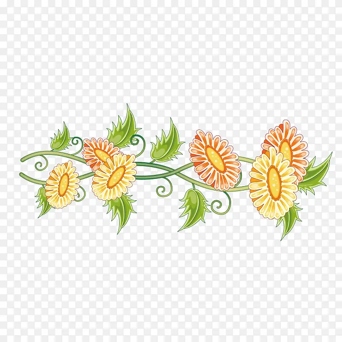 横向向日葵