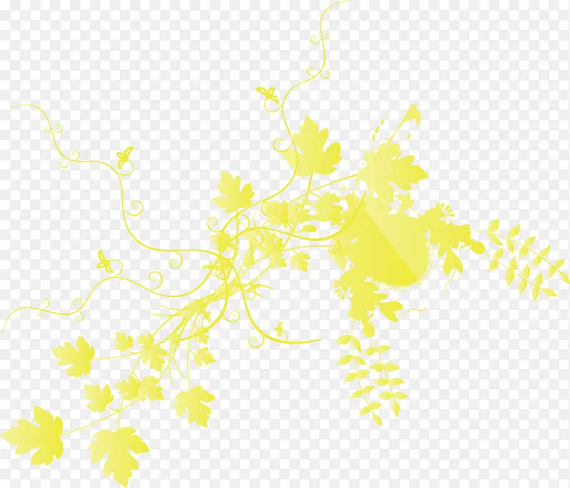 手给黄色花朵海报