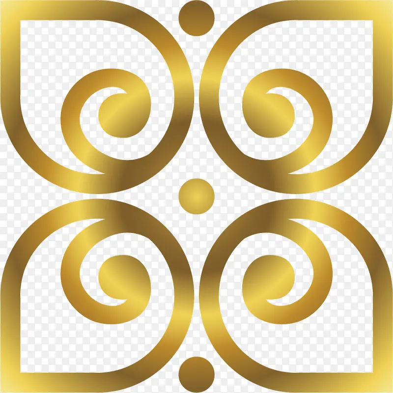 金色花纹
