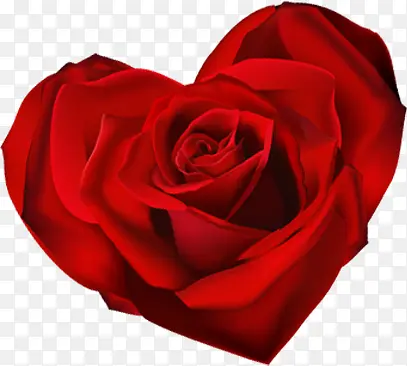 爱心玫瑰红色七夕情人节