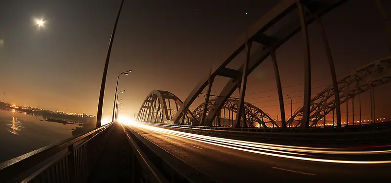 夜晚城市背景