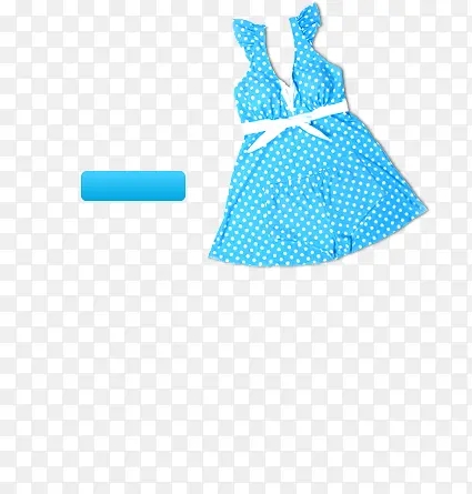 蓝色裙子