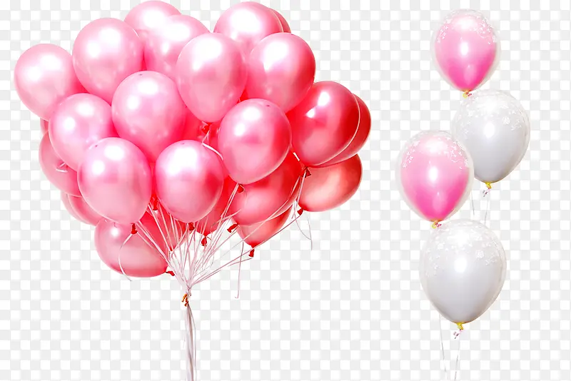 气球 粉红色气球