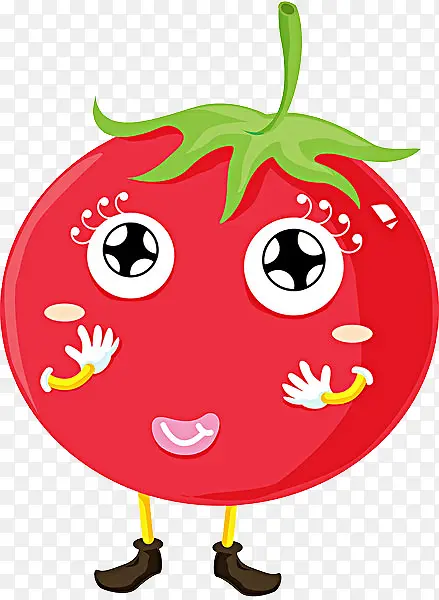 害羞的西红柿