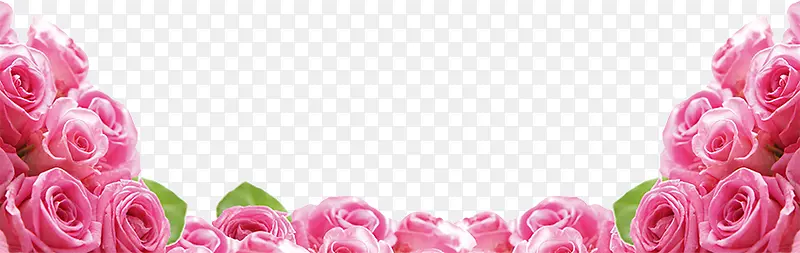 粉色浪漫唯美鲜花花朵装饰