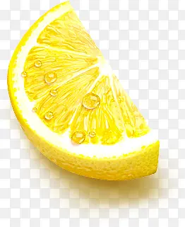 水珠柠檬图片