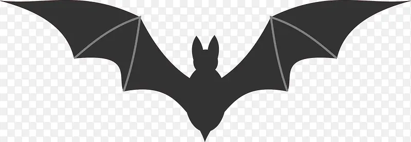 黑色蝙蝠图案免抠图形
