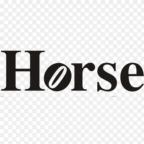 horse艺术字