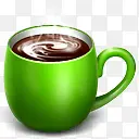 咖啡杯绿色coffee-cup-icons