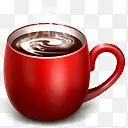 咖啡杯红色的coffee-cup-icons