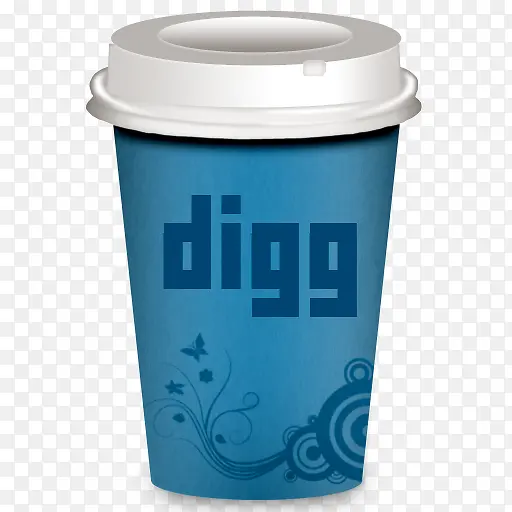 digg咖啡杯