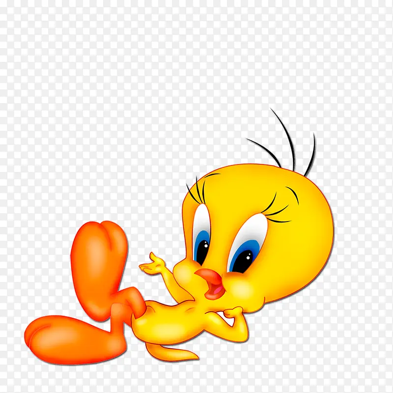 黄色卡通小鸭子