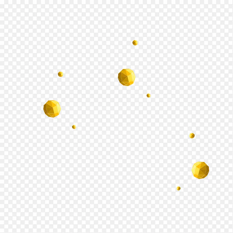 金色粒子球