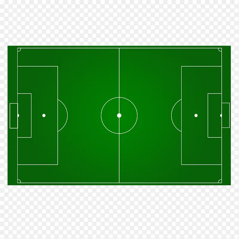 绿色足球场平面效果图