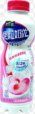高清超市水蜜桃酸奶产品