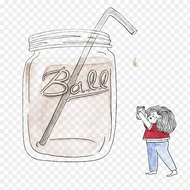 创意节约用水插图