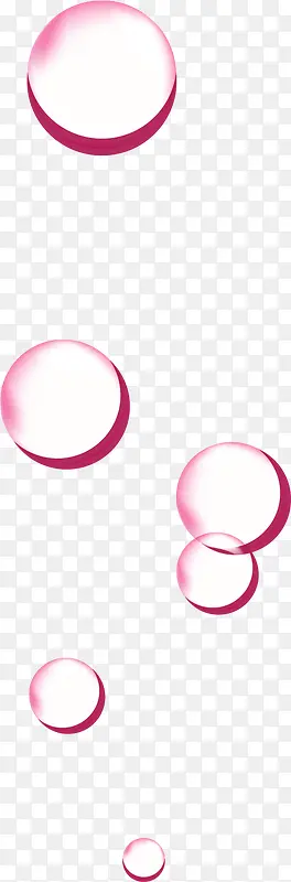 红色梦幻泡泡