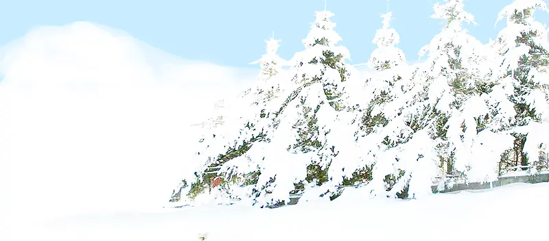 雪景背景